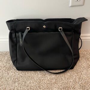 Kate Spade New York Jae Top Zip Medium Nylon Satchel Black